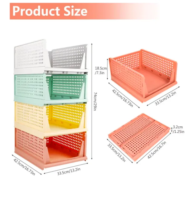 Organizadores Apilables Plástico
