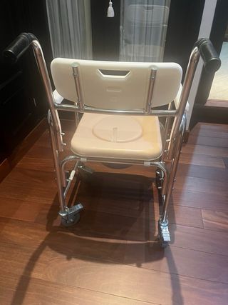 silla de ruedas para la ducha 