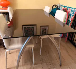 Tavolo Calligaris Vetro Nero