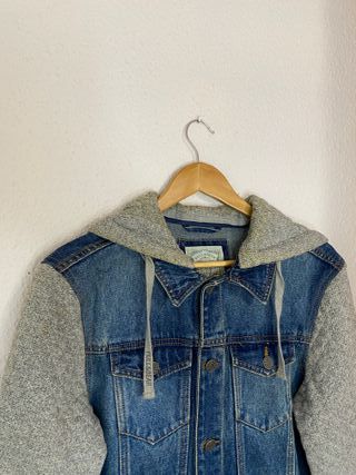 Cazadora Vaquera Pull & Bear con Capucha 