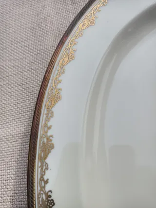 Piatto portata Rosenthal anni '30 oro