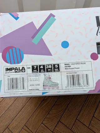Patines en línea Impala, edición mint flower power