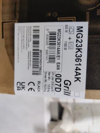 Microondas Samsung Nuevo Precintado