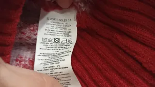 Jersey SKI Easy Wear Rojo Copos Nieve