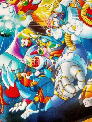 MEGAMAN X lona 50x70cm