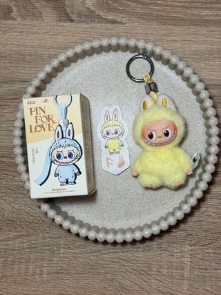 Labubu Pin for Love Lettera F Pop Mart