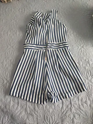Mono rayas azul y blanco talla M