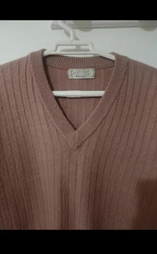 Jersey PANTHER cuello pico rosa talla única