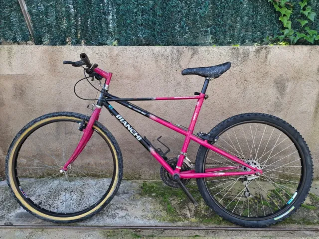 Bicicleta clasica Bianchi Ragno Mountain bike