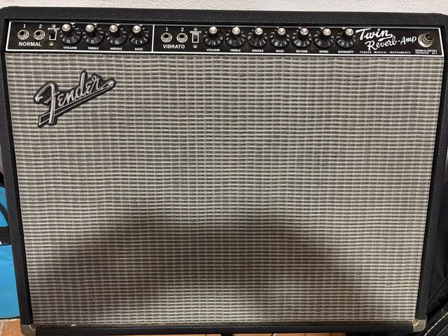 Amplificador Fender Twin Reverb Amp