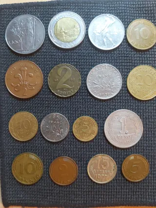 Lote 28 monedas antiguas