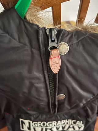 Chaqueta Geographical Norway Negra