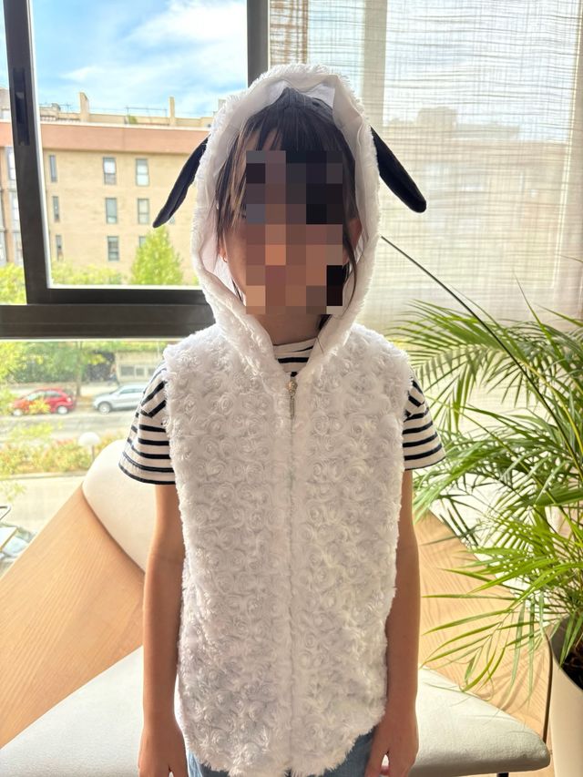 Disfraz Ovejita Talla Infantil 4-6