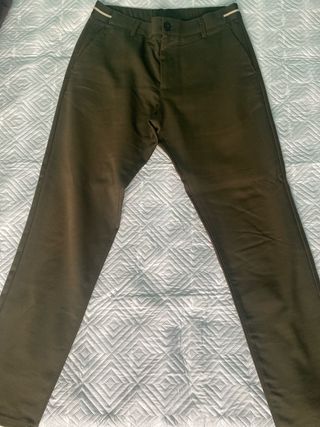 Pantalón Zara Hombre Verde Oliva