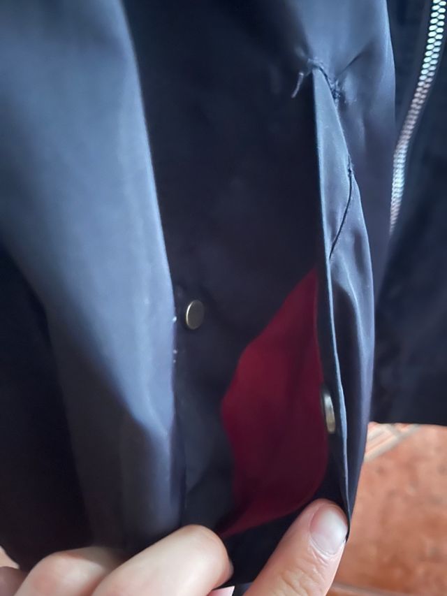 Chaqueta Zara Bomber Negra Hombre