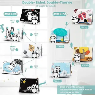 Libro sensorial bebés 0 a 6 meses Nuevo
