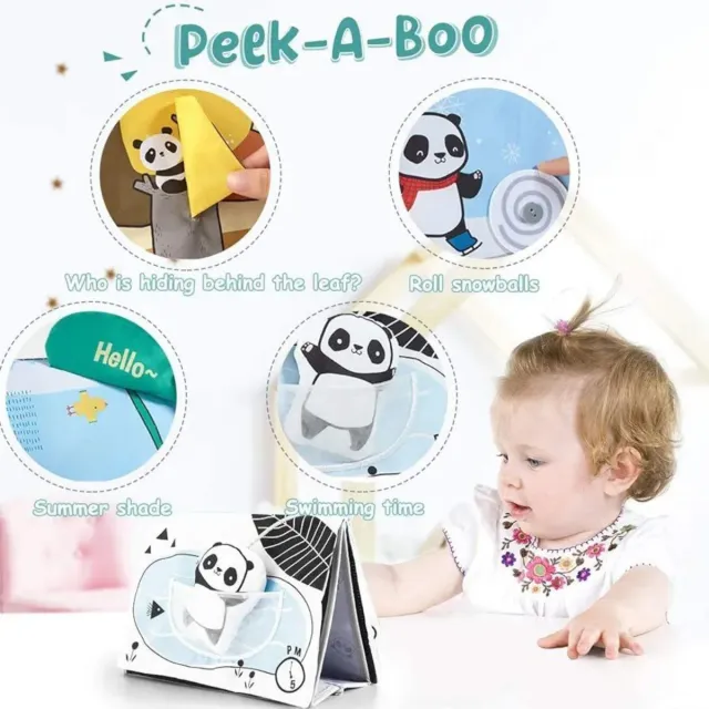 Libro sensorial bebés 0 a 6 meses Nuevo