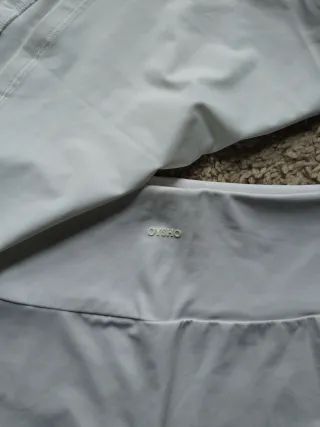 Conjunto deportivo tenis mujer blanco