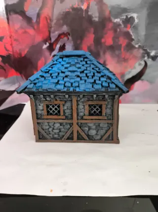 Cottage Fantasía 28mm D&D Mordheim Frostgrave AOS