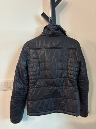 Piumino Diesel nero trapuntato donna