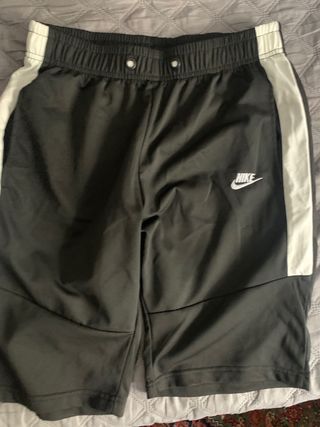 Conjunto Nike camiseta y pantalón azul/blanco