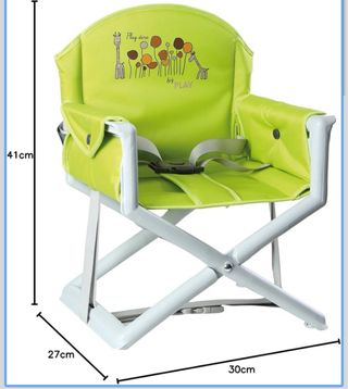 Trona de viaje Play adaptable a silla de adultos. 