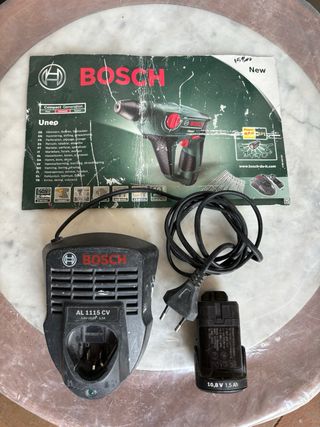 Cargador y batería Bosch