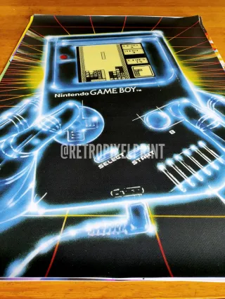 GAME BOY lona 50x70cm