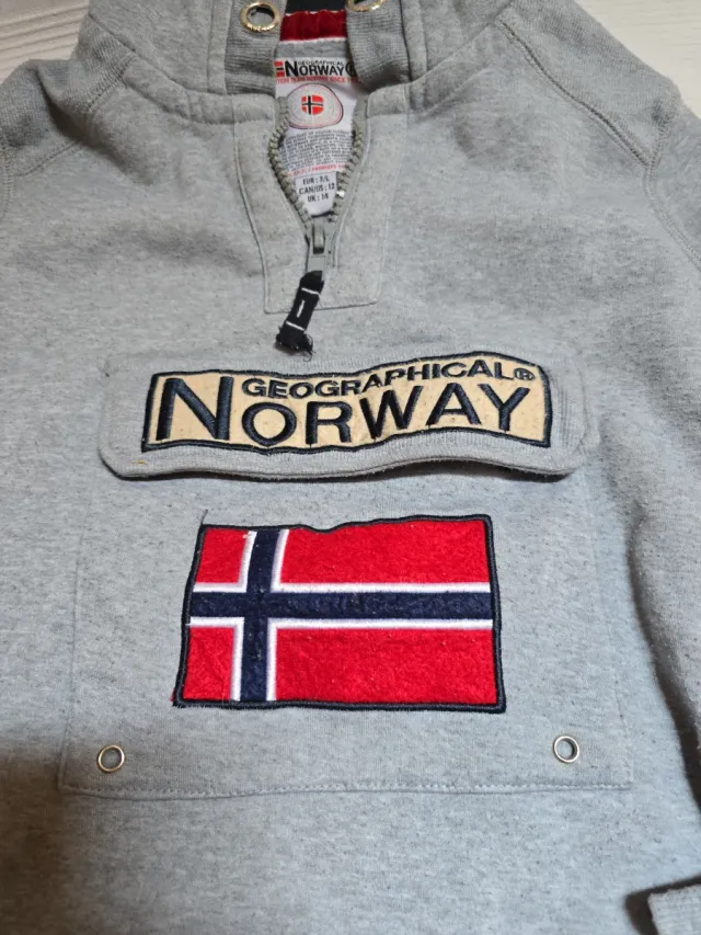 Sudadera Geographical Norway Niño T.12