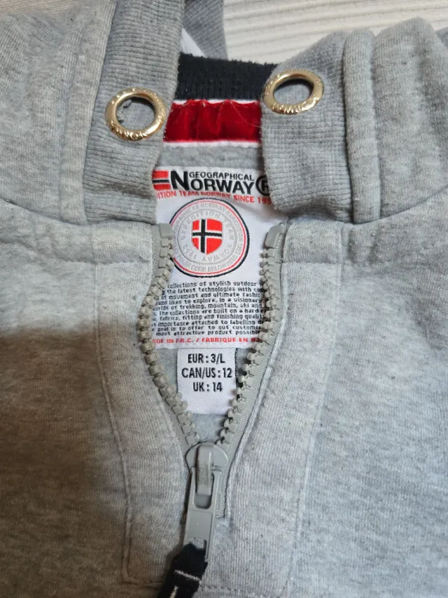Sudadera Geographical Norway Niño T.12
