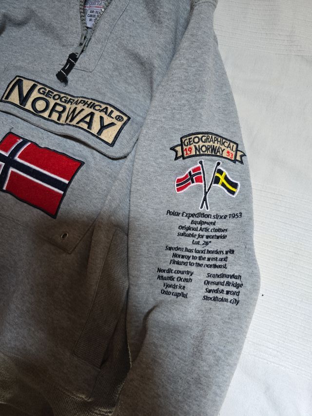 Sudadera Geographical Norway Niño T.12