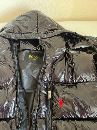Abrigo Polo Ralph Lauren Negro Brillante