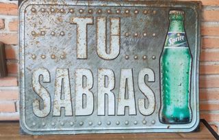 Cartel Chapa Sprite Vintage Coca cola