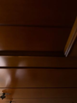 Consola de madera con cajones