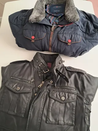 Dos abrigos chico talla M