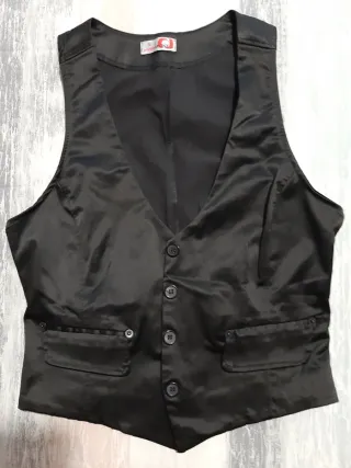 Chaleco negro elegante