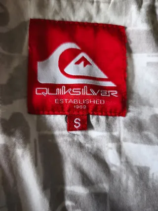 Cazadora Quiksilver Negra Talla S
