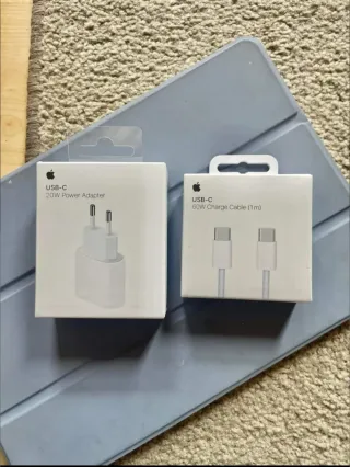 CARICABATTERIE PER IPHONE 17 IPHONE 16 IPAD PRO 20W USB-C 1MT