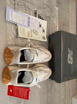 Zapatillas New Balance 327 Hombre Beige/Verde