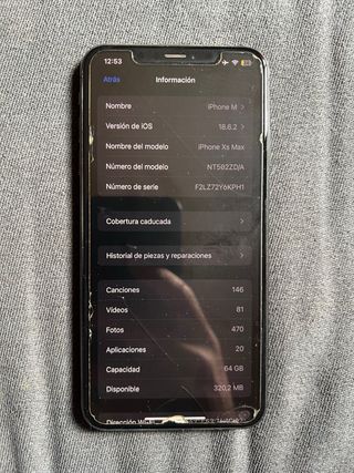 iPhone Xs Max Negro