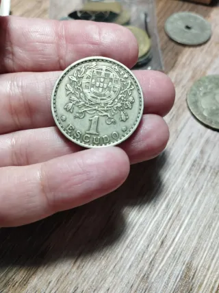 1 escudo Portugués 1957