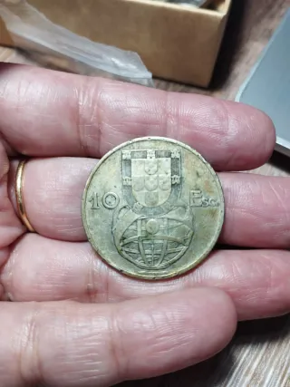 10 Escudos Portugueses 1955
