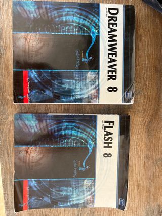 libros dreamweaver y flash 8 nuevos 