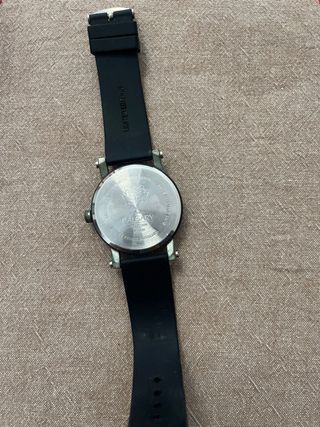 Reloj Calgary Hombre Negro/Plata