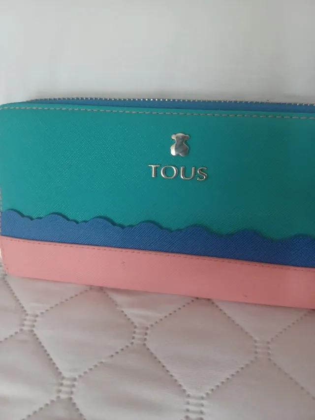 Monedero Tous Rosa y Turquesa