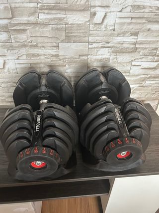 Pareja mancuernas ajustables (80KG)