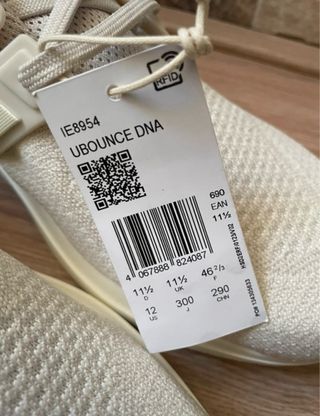 Zapatillas Adidas Ubounce DNA Beige Talla 46 2/3