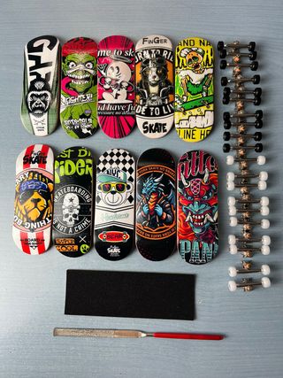 10 Fingerboards Pro Completos