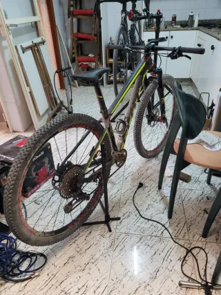 Bicicleta Scott Talla S Montaña cuadro de carbono
