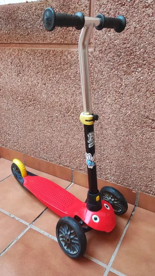 Patinete Oxelo B1 Decathlon Rojo